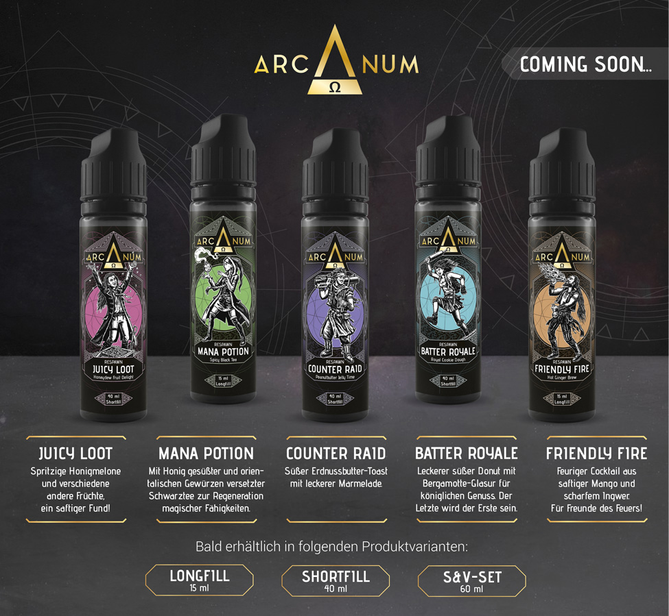 Arcanum - Tester Set 5 x 10ml