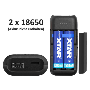 Xtar PB2C Charger and Powerbank for 2 x 18650