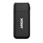 PB2C Xtar Ladegerät und Powerbank für 2 x 18650