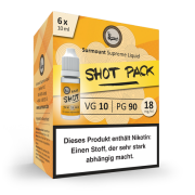 Shot Pack (90/10, 18mg, 6x10ml)