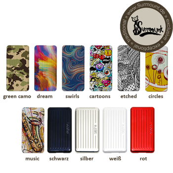 Aspire Puxos Wechselcover (Side Panels) silber