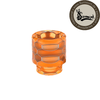 Blitz Drip Tip Snakeskin Resin 810 orange
