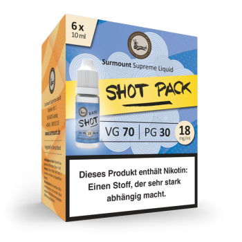 Surmount Shot Pack Cloud Base (70/30, 5x10ml)