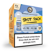 Shot Pack (70/30, 18mg, 6x10ml)